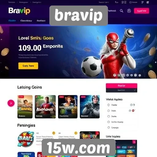 Novas funcionalidades do site Bravip atraem jogadores